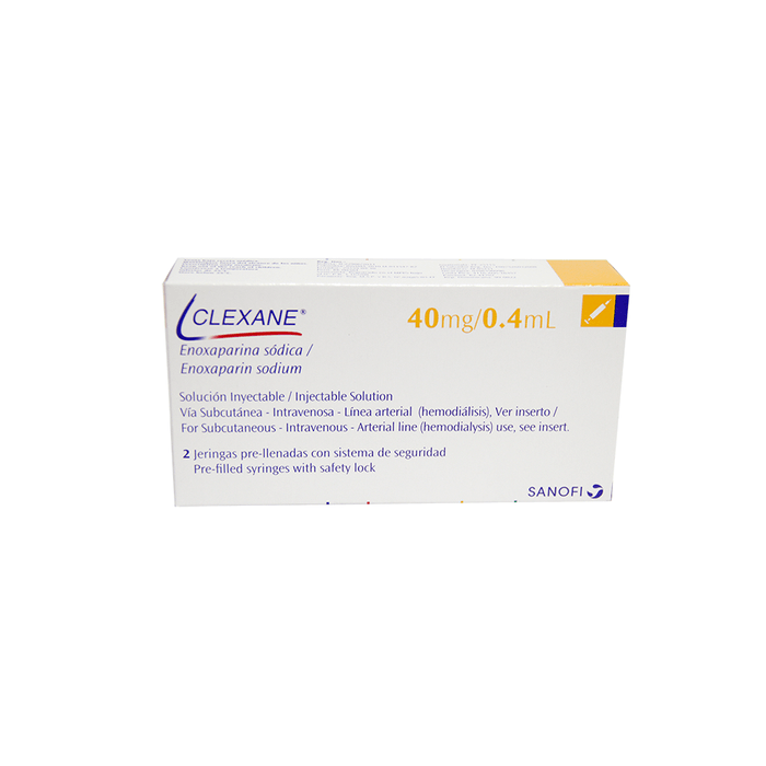 Clenox enoxaparina sodica 40 mg para que sirve
